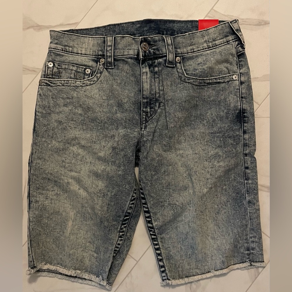 True Religion jean shorts. Never worn. Tag attached.